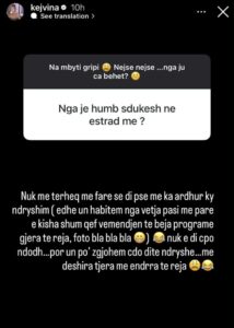 Më në fund, Kejvina Kthella zbulon të vërtetën se pse është “zhdukur nga skena” (Foto)