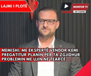 PULS: Memishi tregon kush janë ekspertët që do zgjidhin problemin me ujin