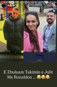 Stresi “zbulon” takimin e Xhulit me Ronaldon (Foto)