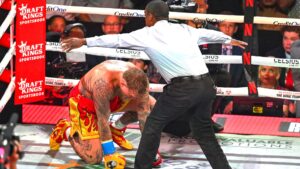 Anthony Joshua përmbush misionin, fiton me KO në raundin e gjashtë ndaj Jake Paul