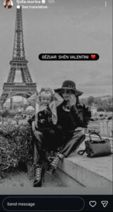 “Shën Valentini’ e ‘zë’ single Fjolla Morinën, ja në shoqërinë e kujt e festoi ajo!