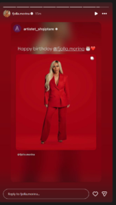 Sot feston ditëlindjen, kaq vite mbush Fjolla Morina