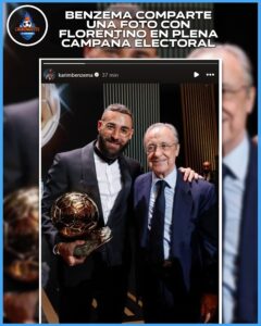 Zgjedhjet për postin e presidentit të Real Madrid, Karim Benzema del publikisht në mbështetje të këtij kandidati