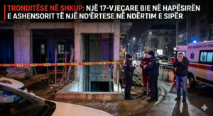 Bie në hapsirën e ashensorit, 17 vjeçarja nga Shkupi në gjendje të rëndë