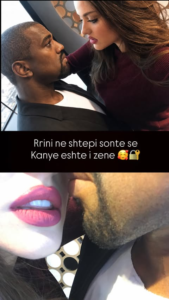 Pak para koncertit të Kanyes, Enca poston një foto me të