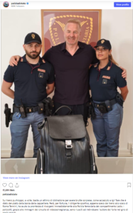 Igli Tare grabitet në tren pas funeralit të Franco Baresit, policia ia rikthen çantën brenda pak minutash