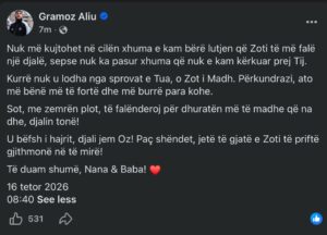 Gëzim në familjen e Mozzik dhe Lotina Hazirit, reperi bëhet baba i një djali dhe zbulon emrin e veçantë